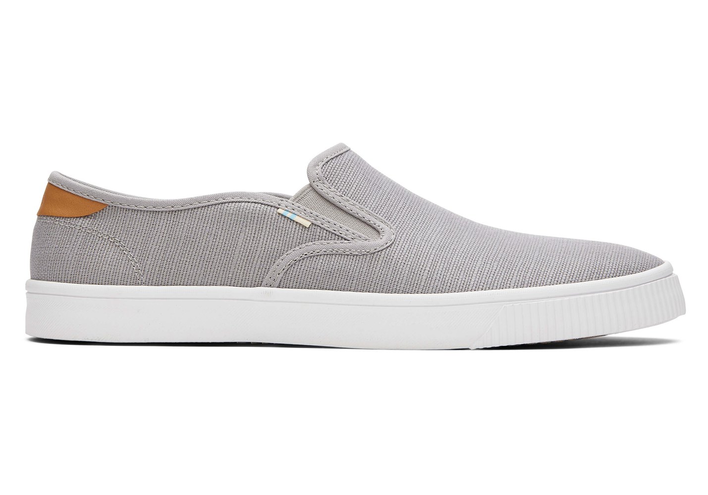 Toms Slip On Męskie Szare - Baja - 60WBYVPJE